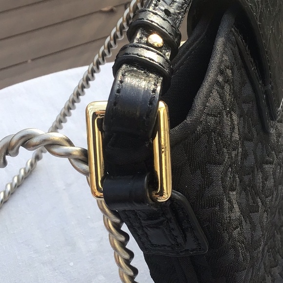 DKNY JACQUARD LOGO PRINT CROSSBODY BAG - Picture 4 of 9